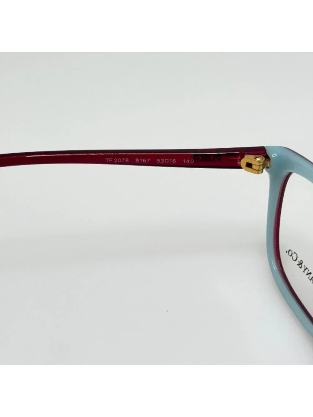 Tiffany & Co. Eyeglasses Eye Glasses Frames TF 2078 8167 53-16-140 Italy